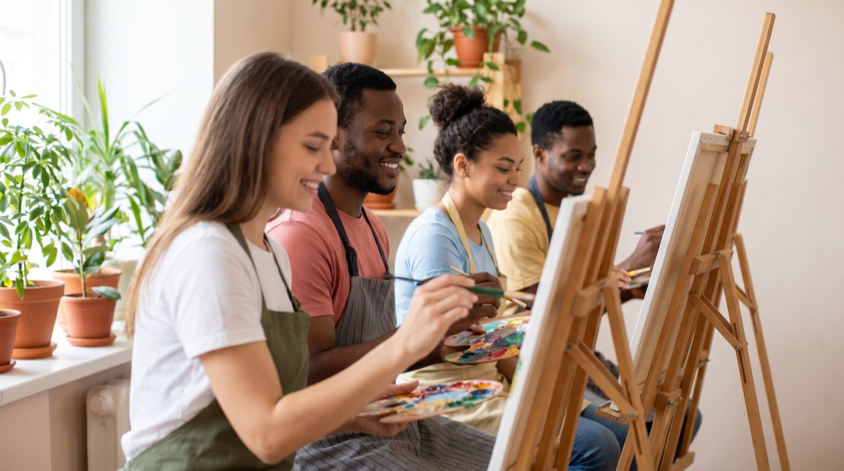 Kreative Reflexion im Workshop